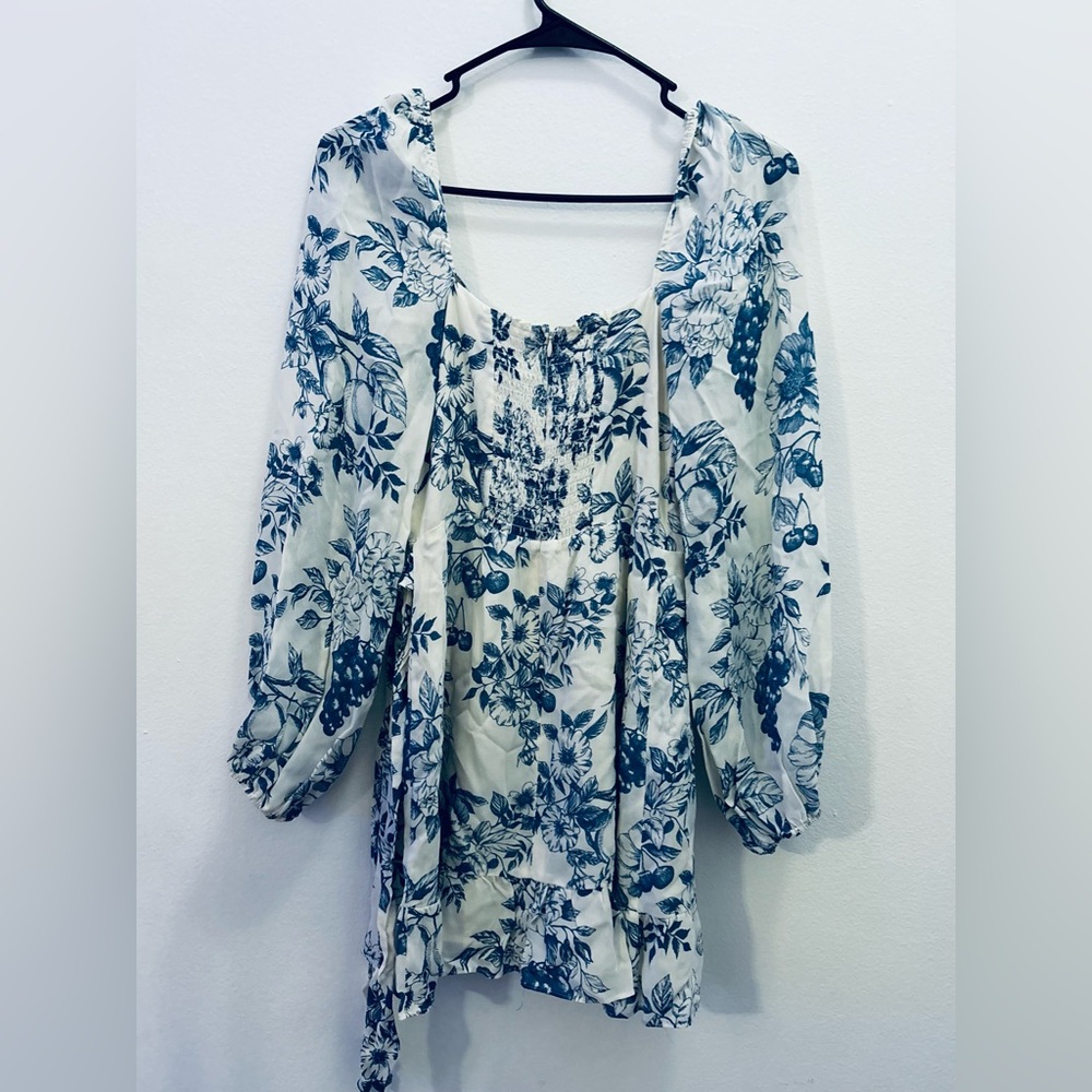 Reformation Cammi Dress in Corsica Size 4 - Picture 6 of 6
